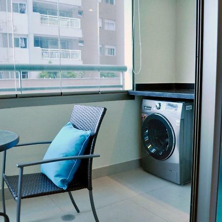 Flat No Brooklin 86 | Alto Padrao + Garagem Apartment São Paulo Ngoại thất bức ảnh