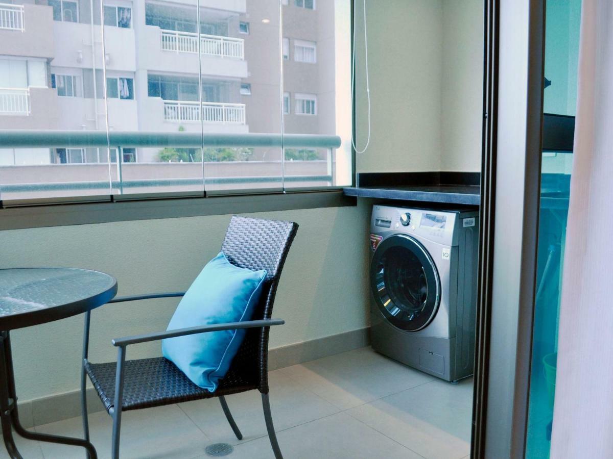 Flat No Brooklin 86 | Alto Padrao + Garagem Apartment São Paulo Ngoại thất bức ảnh